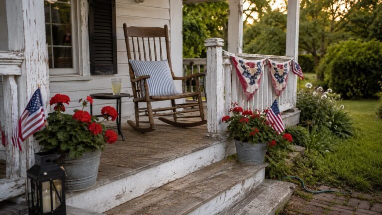 Farmhouse 4th of July Decor Ideas That Feel Cozy, Classic, and Not Cheesy