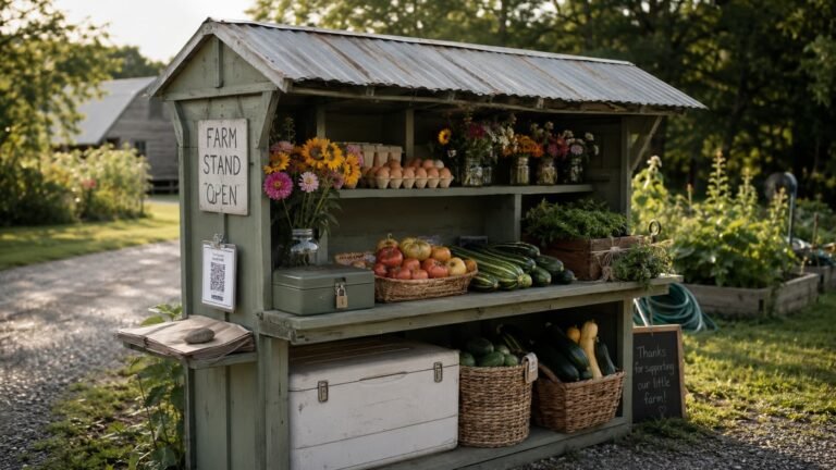 How to Build a DIY Farm Stand on Any Budget