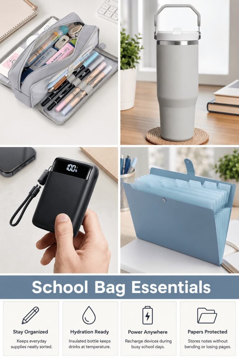 School Bag Essentials: A Smart Checklist for Every School Day