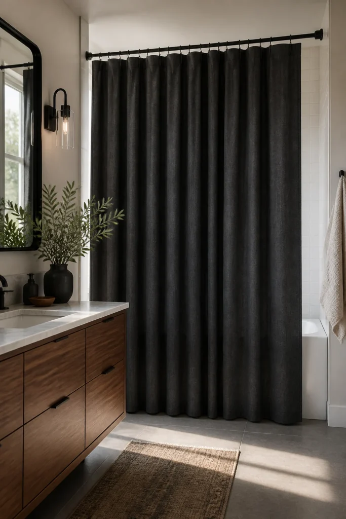 2. Choose a 96-Inch Curtain for Drama