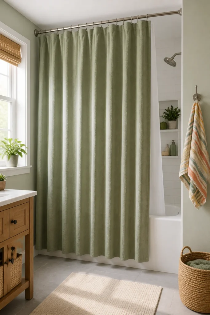 3. Use an 84-Inch Curtain for a Safer Everyday Fit