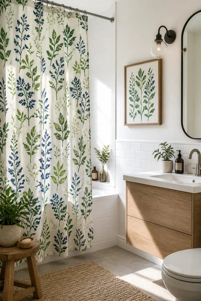 9. Pick a Pattern That Matches the Bathroom Scale