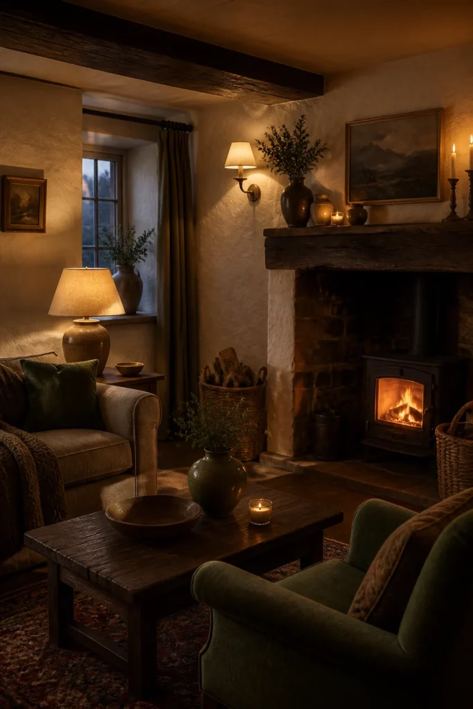 10. Use Warm Lighting After Dark