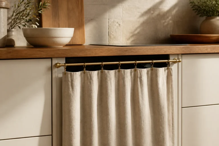 11 Stylish Oven Curtain Ideas for Cozy Kitchens featured image
