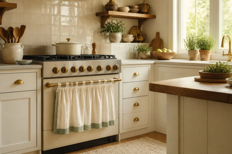 13 Pretty Oven Curtain Sewing Patterns You Can Make featured image