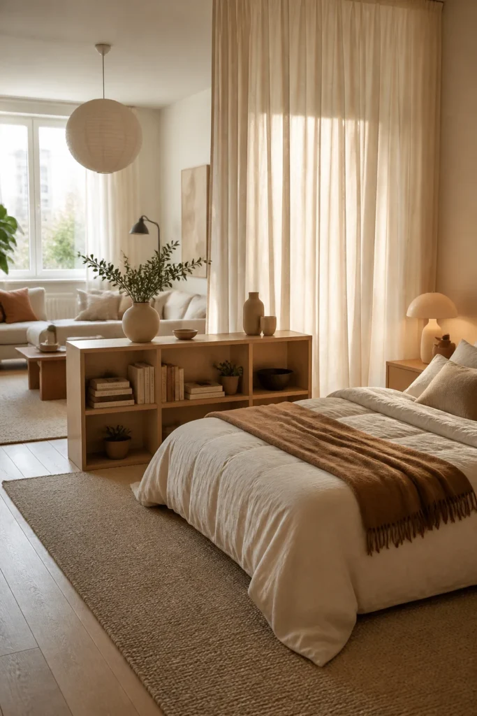 2. Create a Sleeping Zone With Soft Boundaries