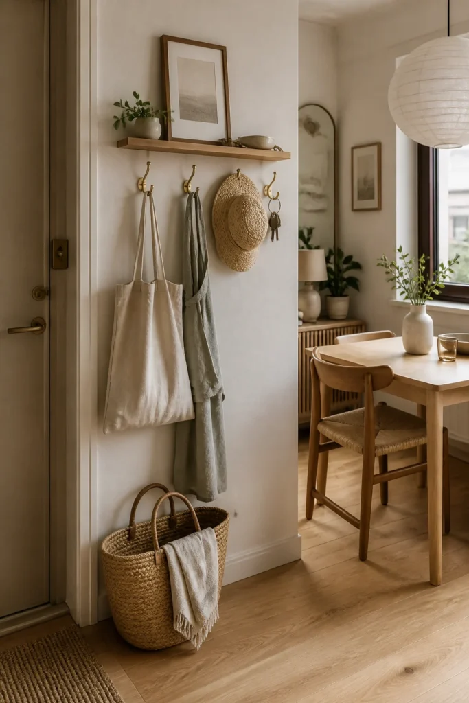 9. Use Vertical Wall Storage Without Overfilling It