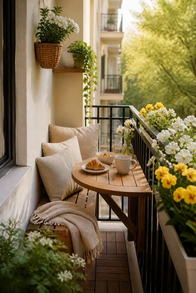 2. Build a Blooming Breakfast Nook