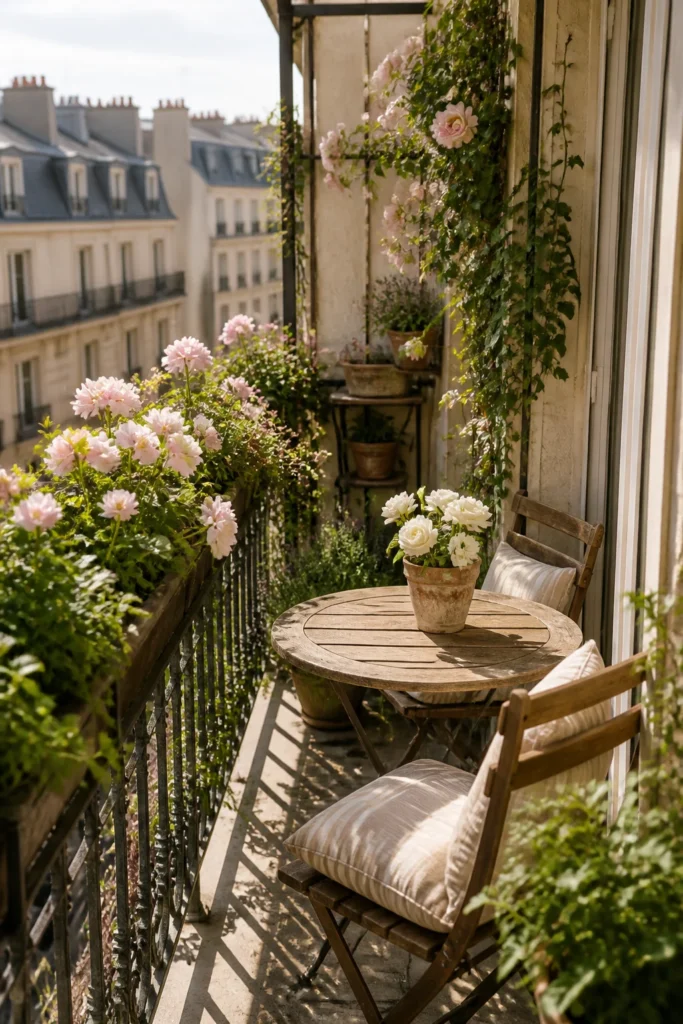 12. Try a Parisian Garden Look