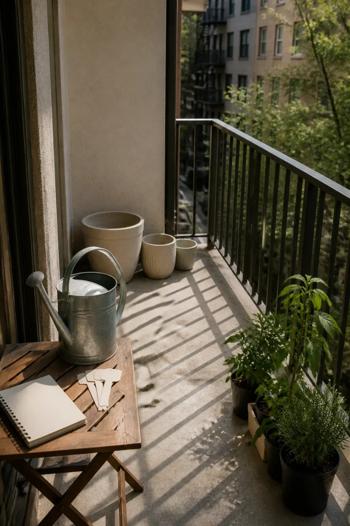 1. Check Your Balcony Before Buying Plants