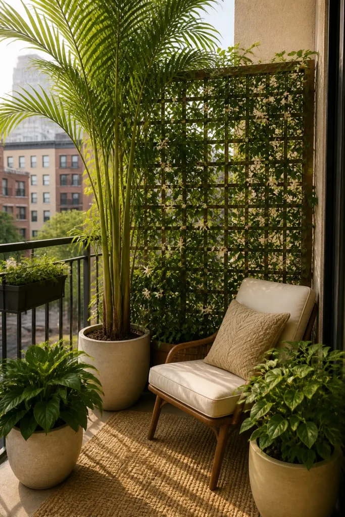 Leafy Privacy Corner