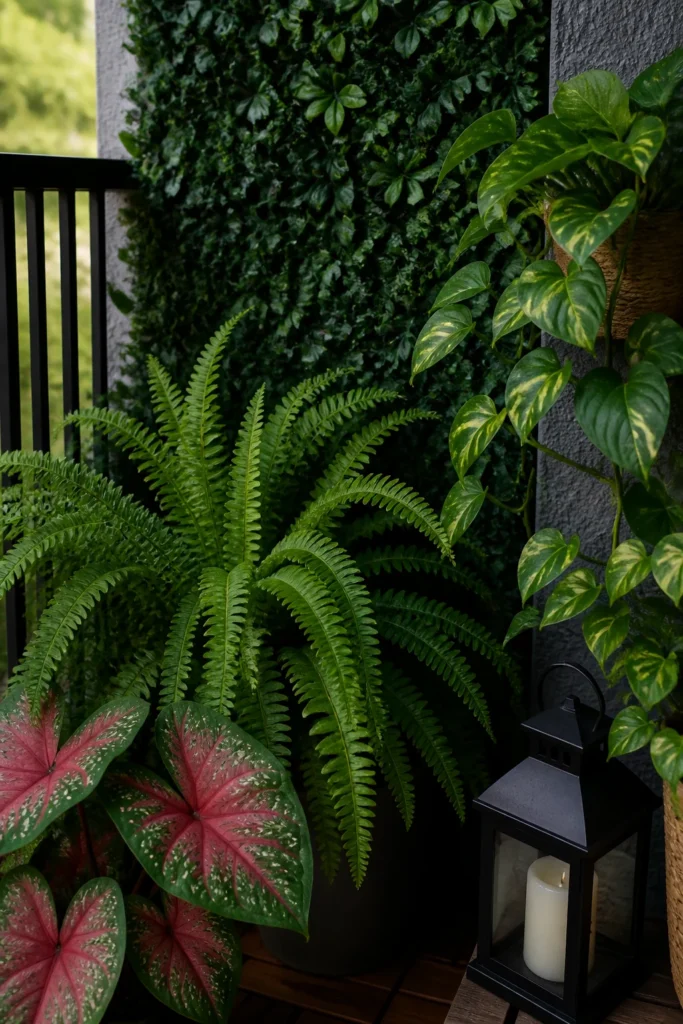 11. Use Faux Greenery Where Real Plants Struggle