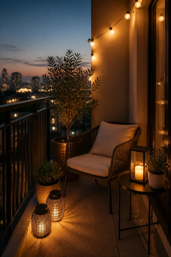Make It Cozy With Light, Not Clutter