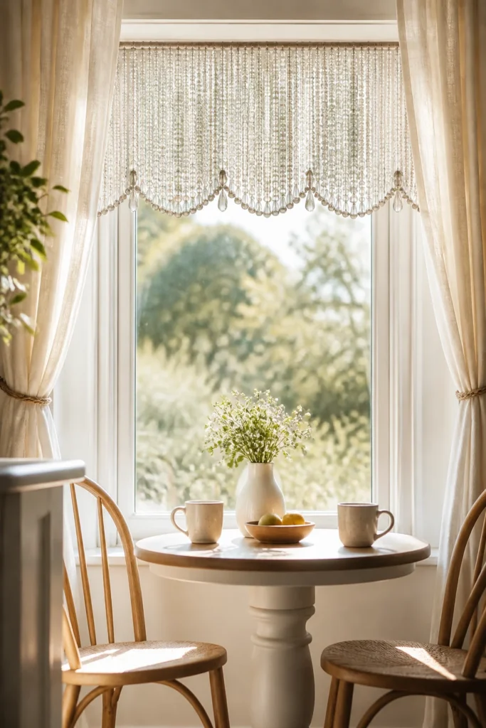 Short Glass Bead Curtain Ideas
