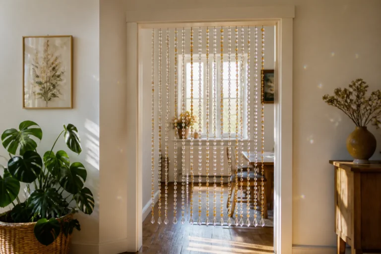 How to Make a DIY Glass Bead Curtain at Home featured image