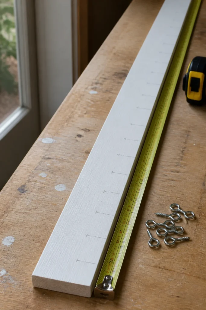 Step 1: Measure and Mark the Header