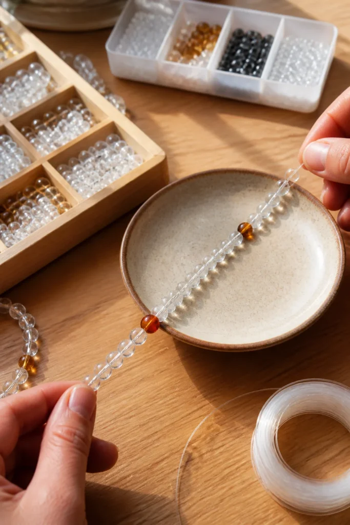 Step 4: String the Beads