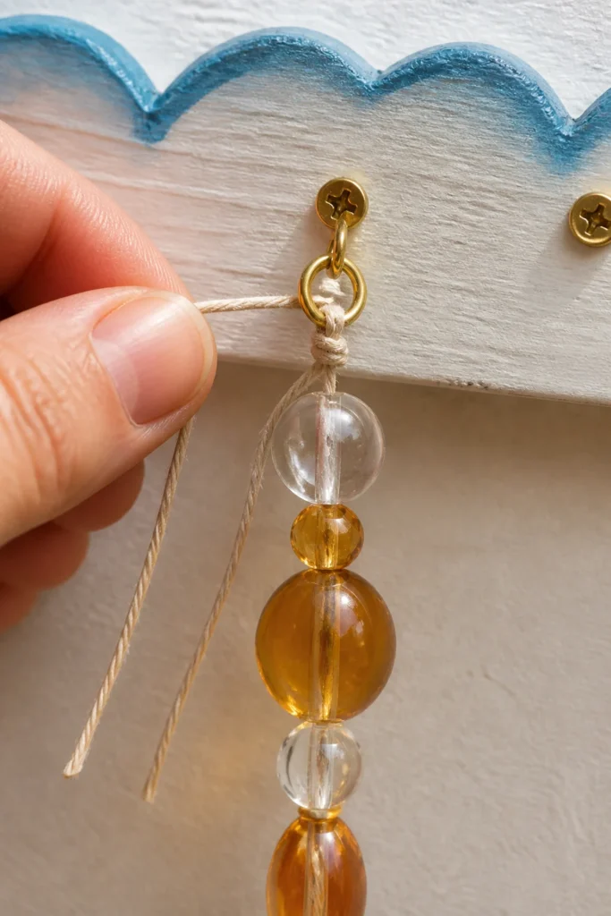 Step 5: Finish the Top of Each Strand