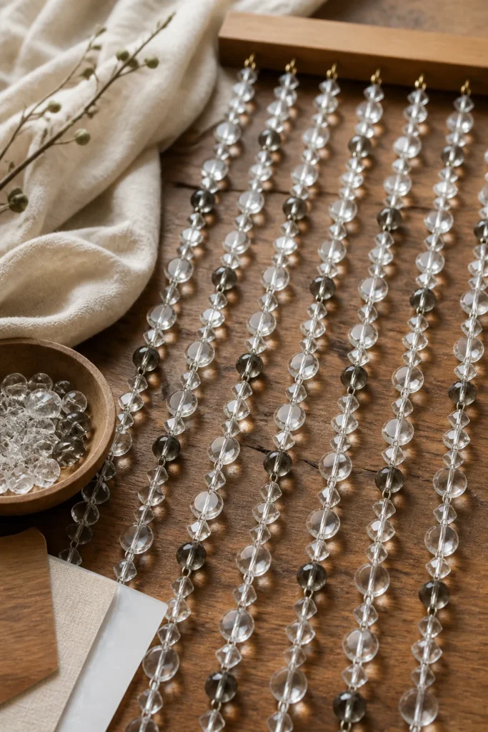 How to Design a Glass Bead Curtain Pattern That Looks Intentional