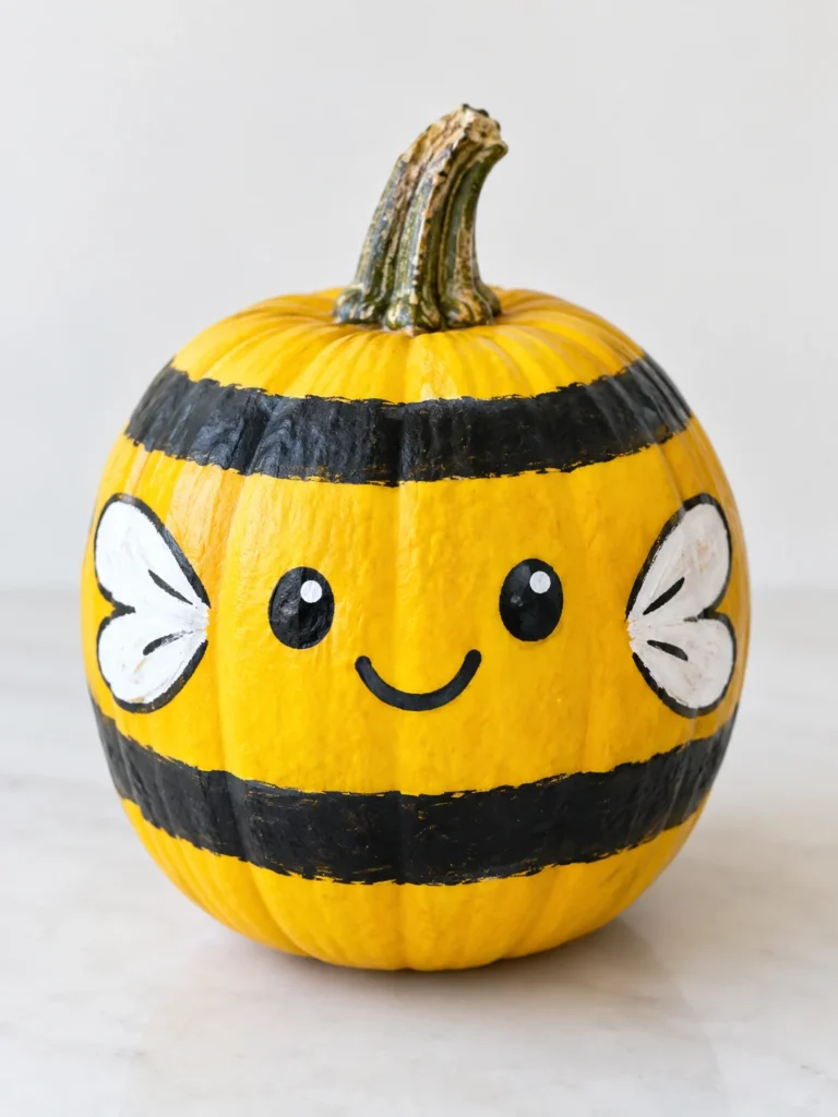 13. Bumblebee Pumpkin