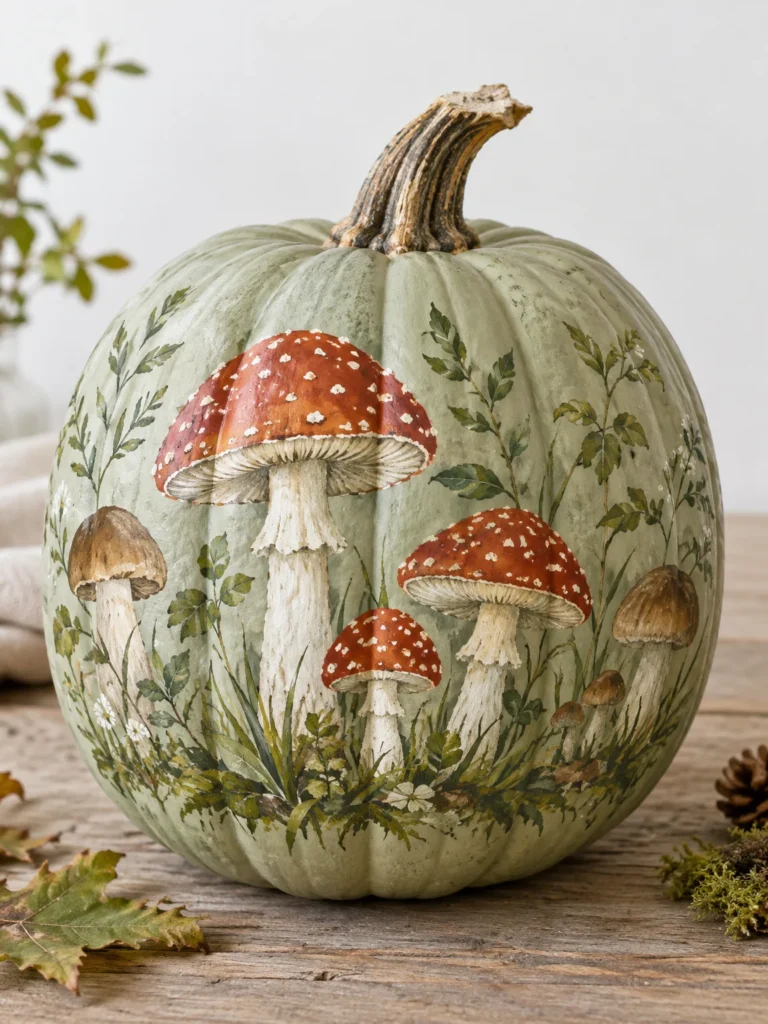 17. Woodland Mushroom Pumpkin
