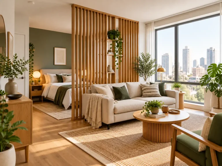 21 Studio Apartment Separation Ideas for a Stylish, Spacious Look