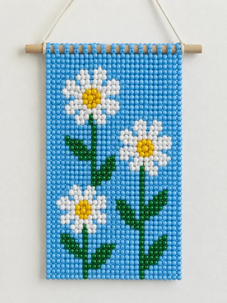 2. Daisy Garden Bead Tapestry
