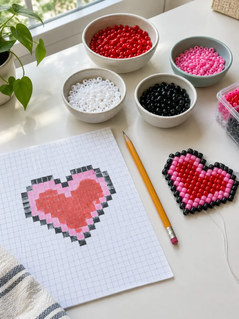 How to Make Your Own Pony Bead Tapestry Pattern