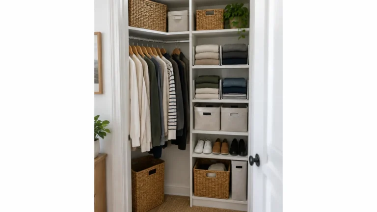 25 Small Closet Organization Ideas to Maximize Storage featured image