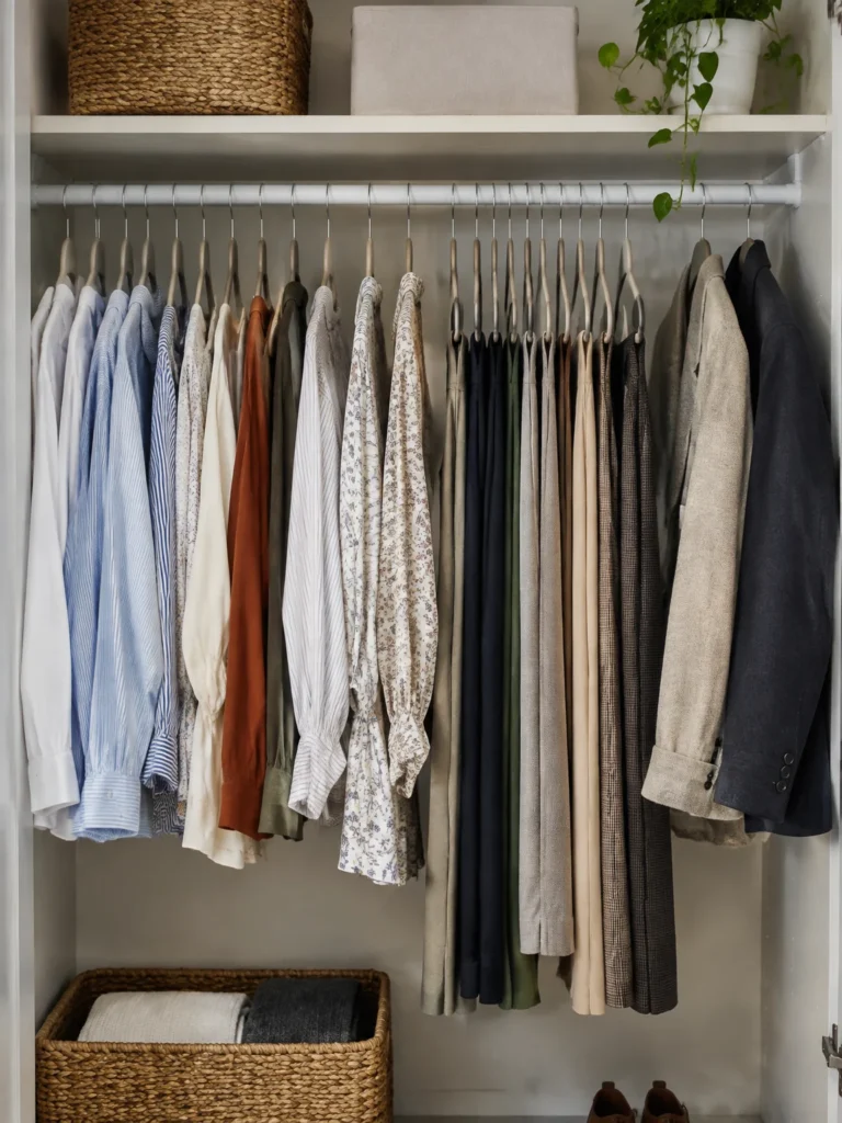 2. Switch to Slim, Matching Hangers