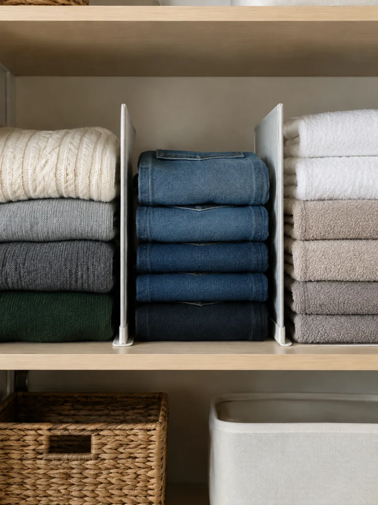 3. Install Shelf Dividers
