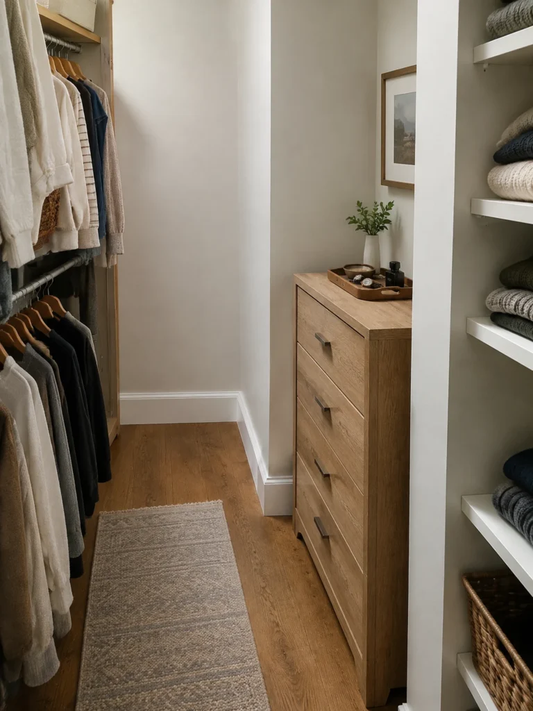 18. Fit a Narrow Dresser Into an Unused Section