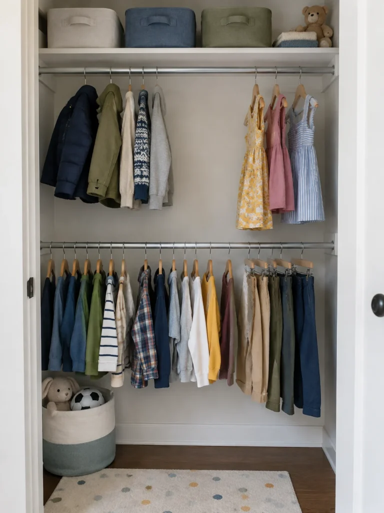 24. Make Children\'s Closets Easier to Reach