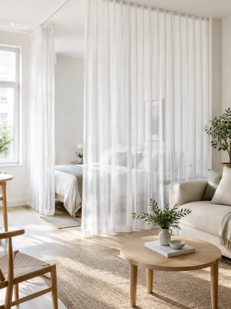 11. Floor-to-Ceiling Sheer Panels