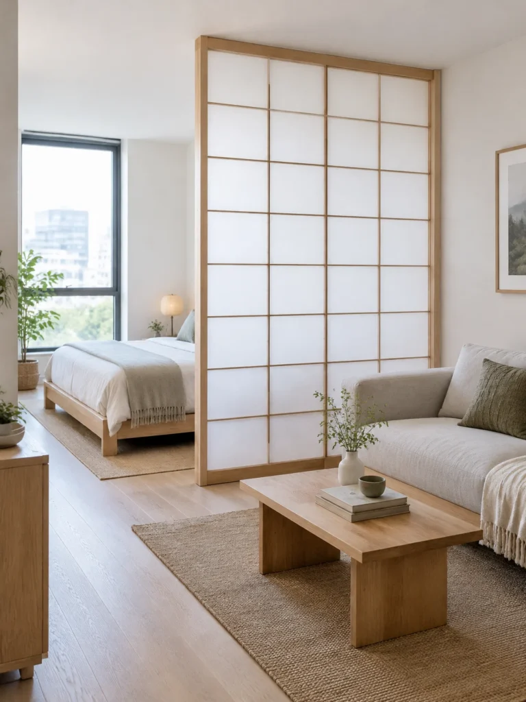 15. Japanese-Inspired Shoji Screens
