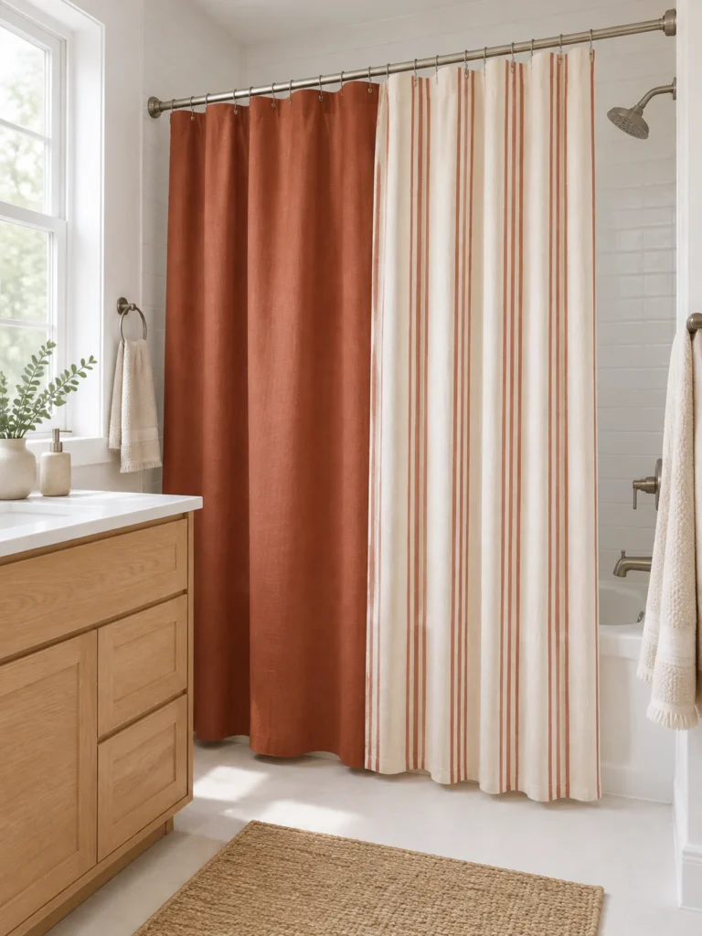 6. Warm Up the Room With Rust and Cream