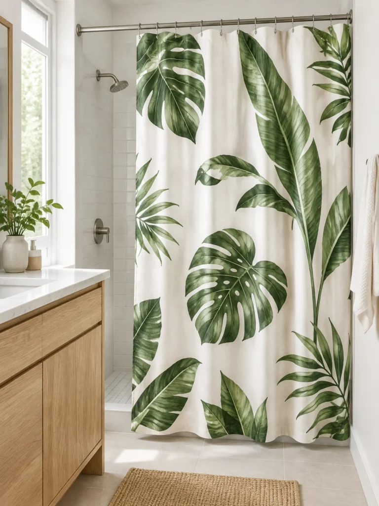 6. Bring in a Large Botanical Print
