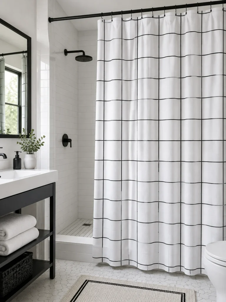 12. Try a Black-and-White Graphic Pattern